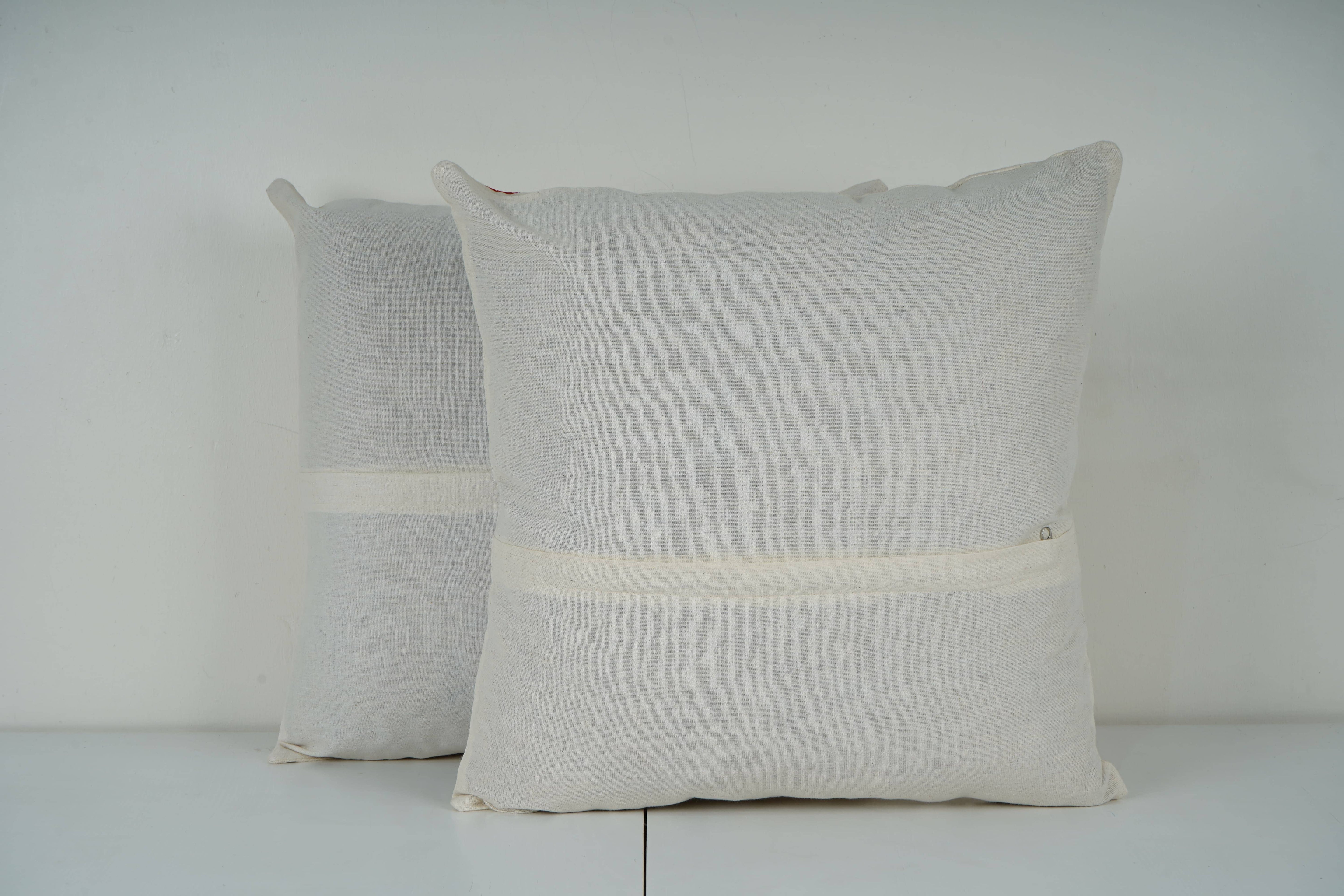 Rabbit Suzani Pillow Cover | 18'' x 18''