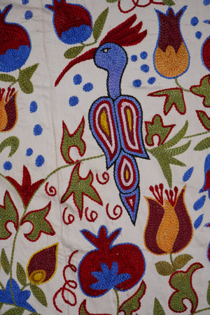 Suzani Wall Hanging & Bedspread | 3'7'' x 6'