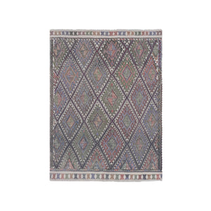 Vintage Turkish Cicim Rug 4'11'' x 6'5''