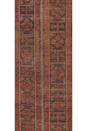 Vintage Turkish Runner Rug 1'8'' x 22'5''