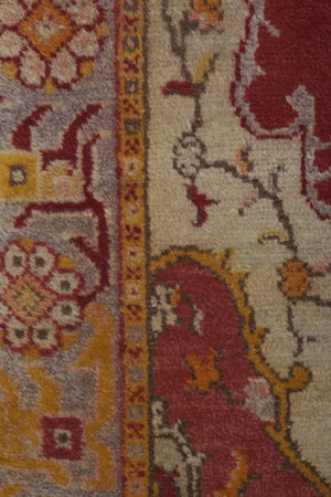 Vintage Oushak Rug 3'5'' x 7'4''