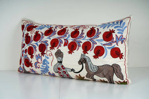 Suzani Bedding Pillow Cover | 18'' x 34''