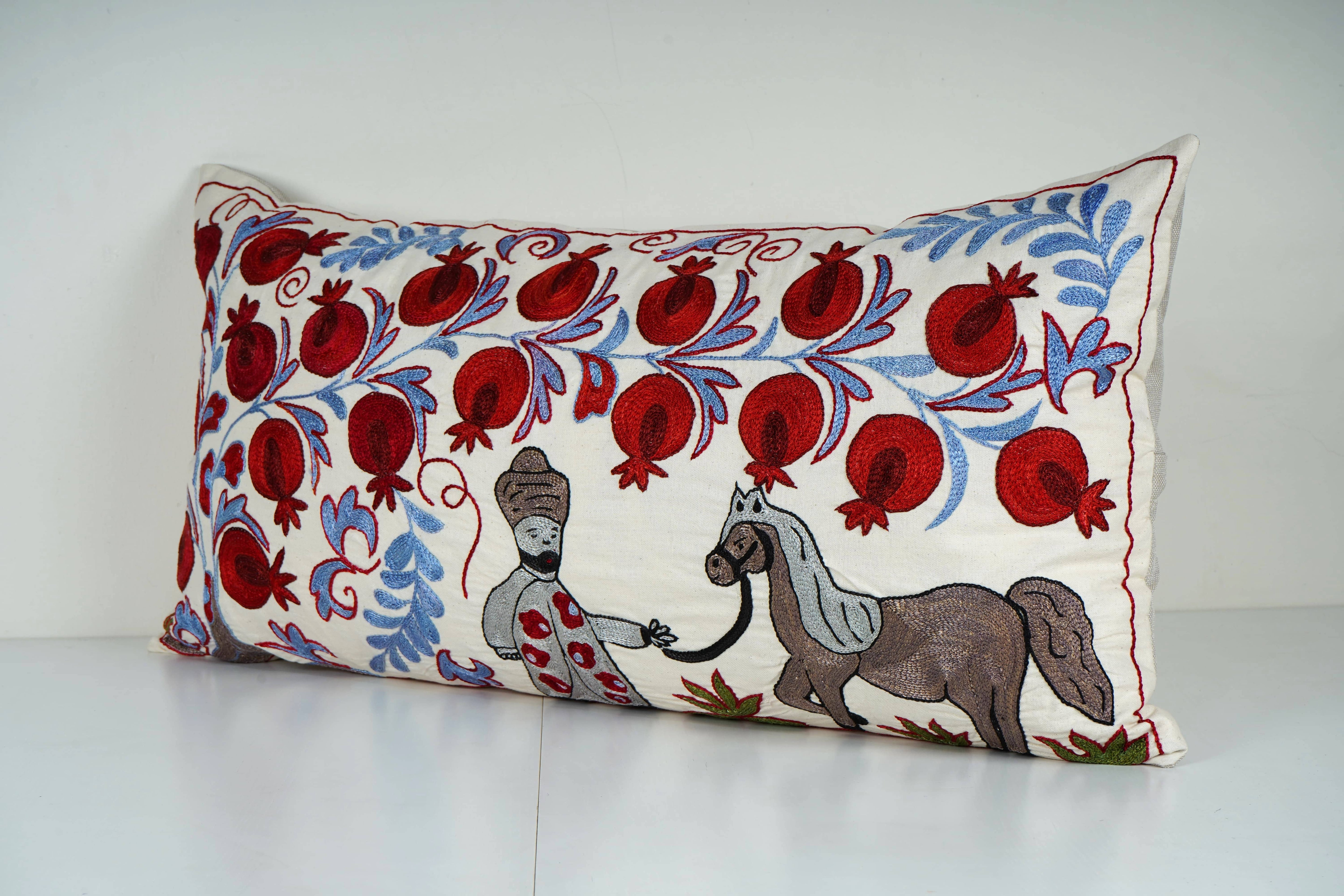 Suzani Bedding Pillow Cover | 18'' x 34''