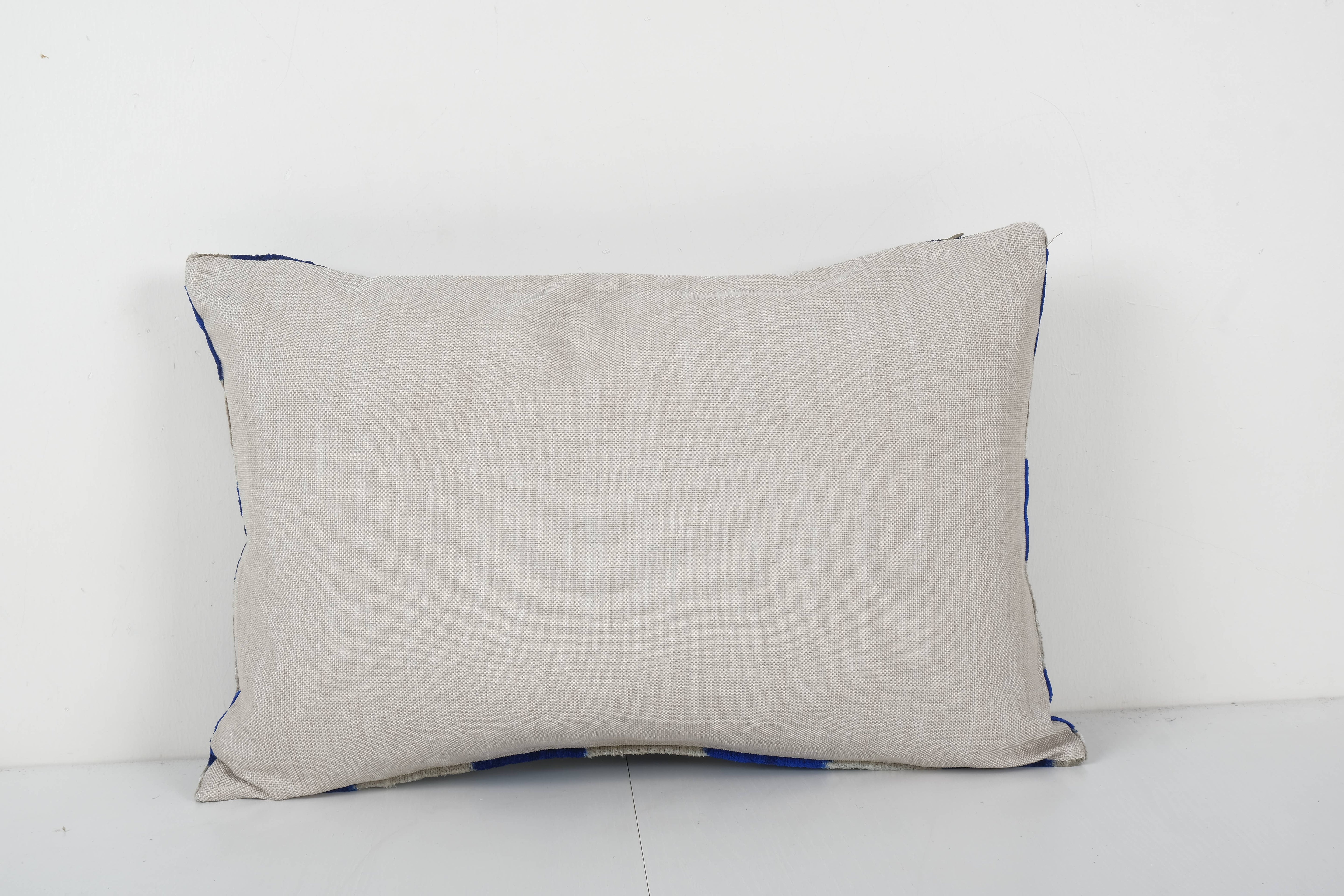 Silk Ikat Velvet Pillow Cover | 16'' x 24''