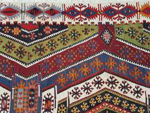 Vintage Kilim Runner 2'11'' x 12'11''