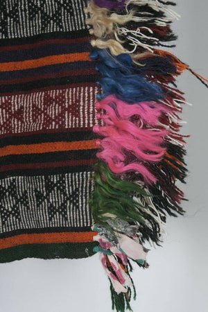 Vintage Turkish Kilim Rug 3'7'' x 5'2''
