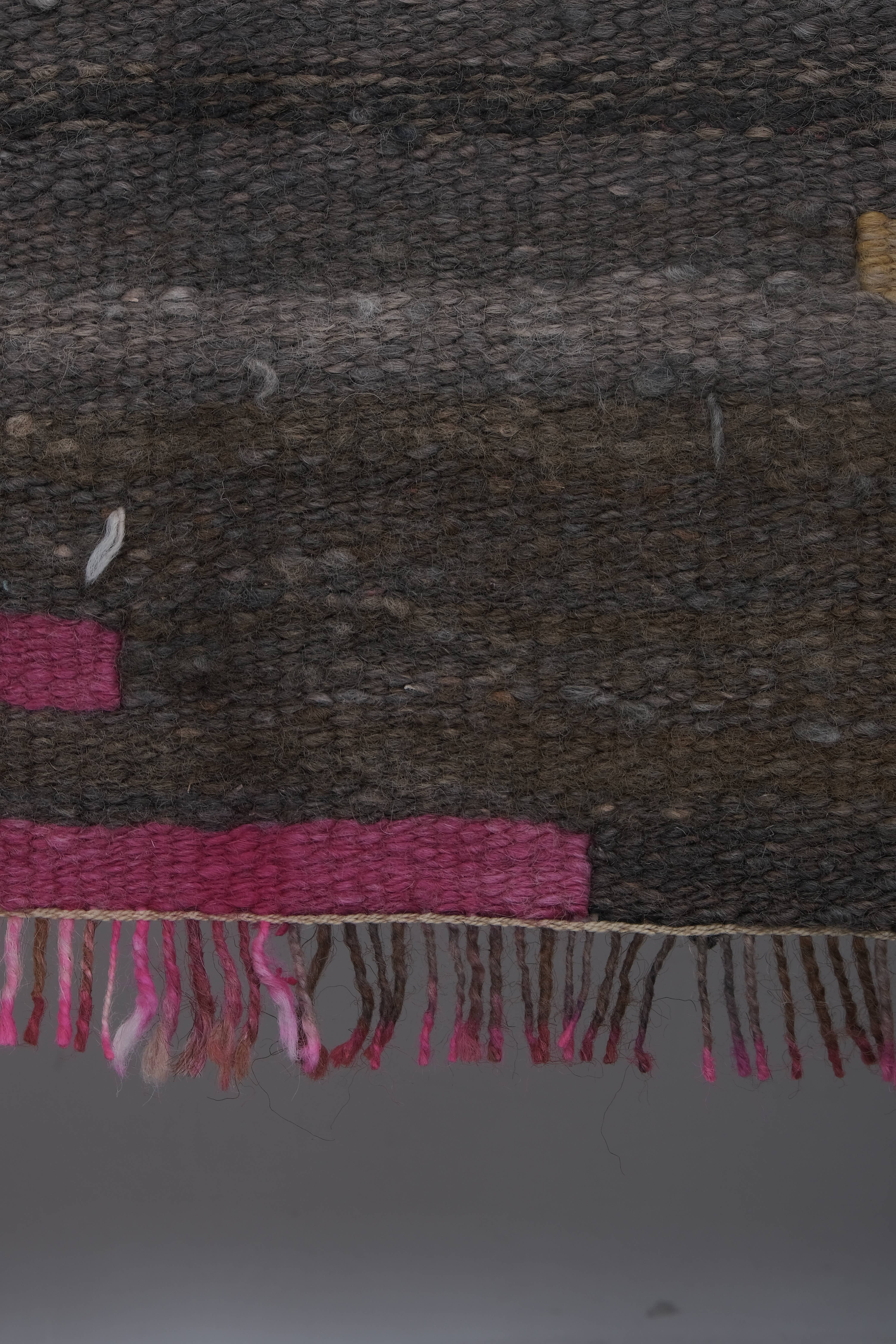 Vintage Turkish Kilim Runner 2'7'' x 9'