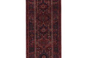 Vintage Turkish Anatolian Runner Rug 3'8'' x 10'8''