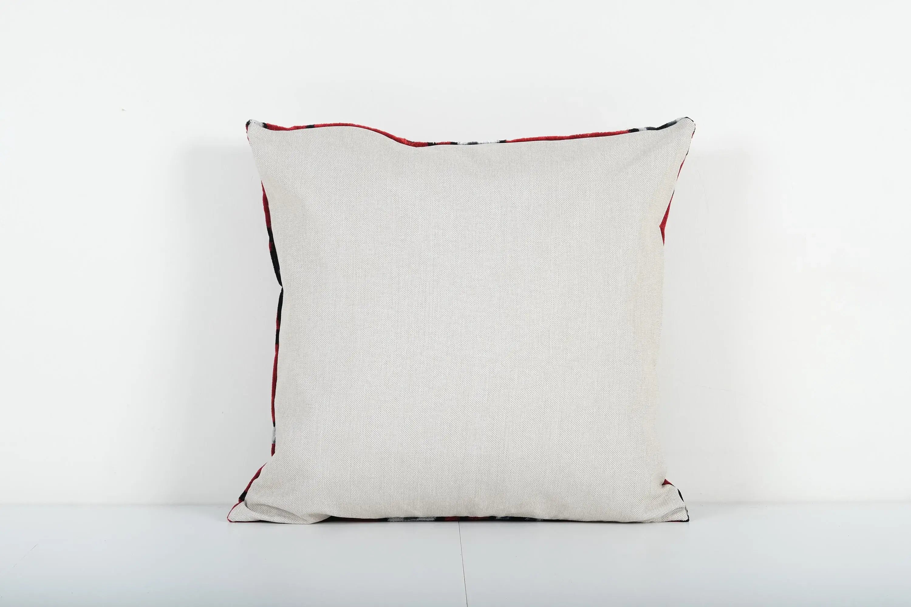 Silk Ikat Velvet Pillow Cover | 20'' x 20''