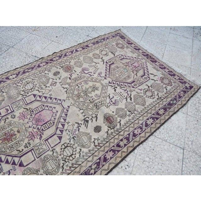Vintage Turkish Rug 3'11'' x 6'2''
