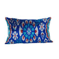 Silk Ikat Velvet Pillow Cover | 16'' x 24''