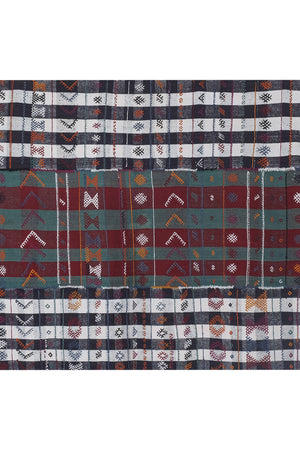 Vintage Turkish Kilim Rug 4'11'' x 8'7''