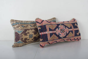 Rug Pillow Cover Set of 2 | 9'' x 19''