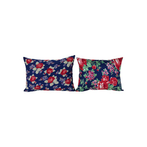 Uzbek Roller Printed Pillow Cover Set of 2 | 16'' x 20''