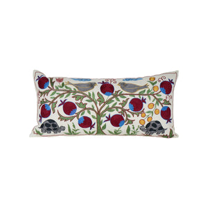 Bird Suzani Bedding Pillow Cover | 17'' x 33''