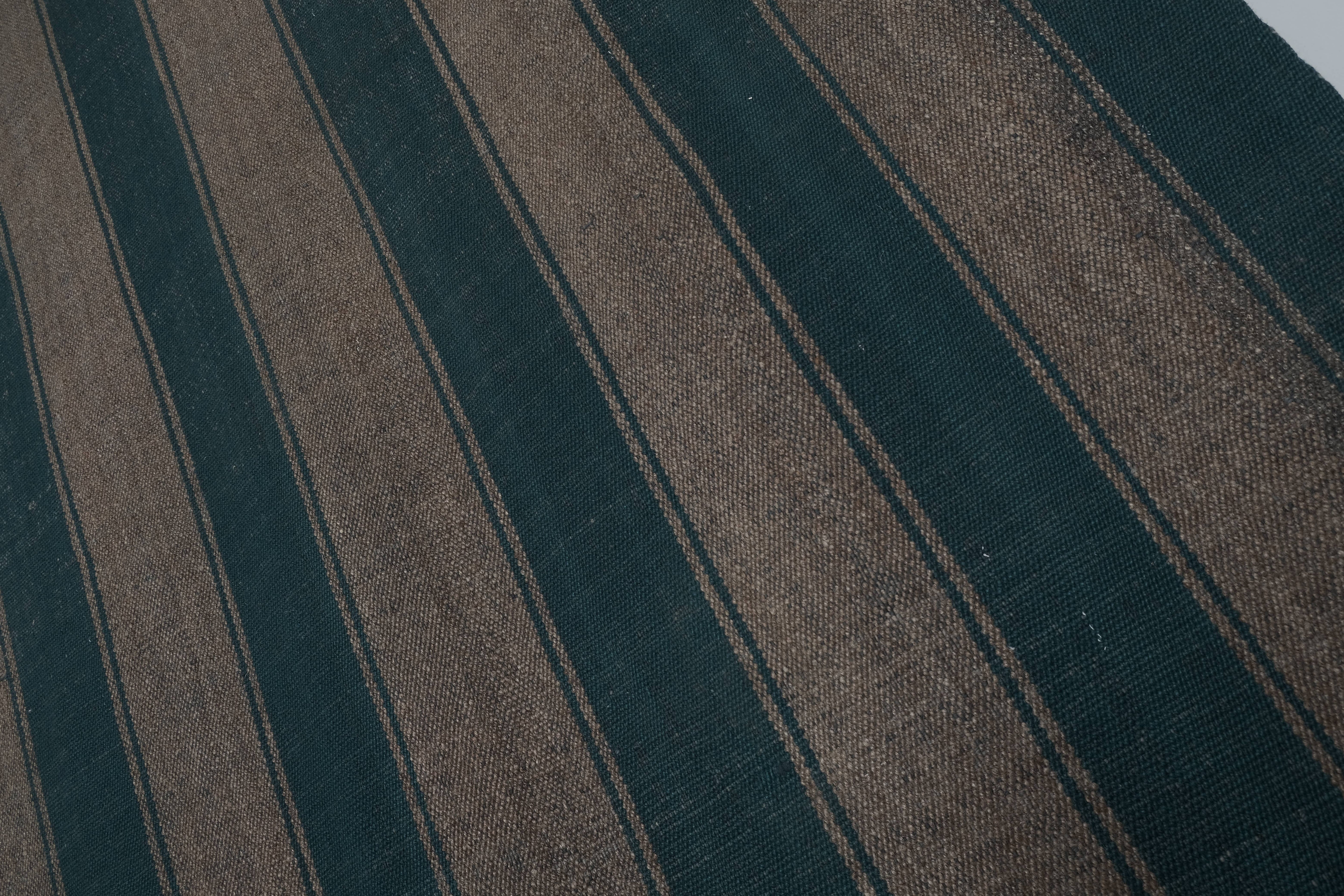 Vintage Turkish Kilim Rug 3'4'' x 8'11''