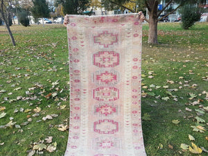 Vintage Oushak Runner 2'8'' x 13'1''