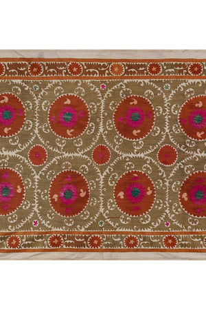 Suzani Wall Hanging & Bedspread | 6'11'' x 10'3''