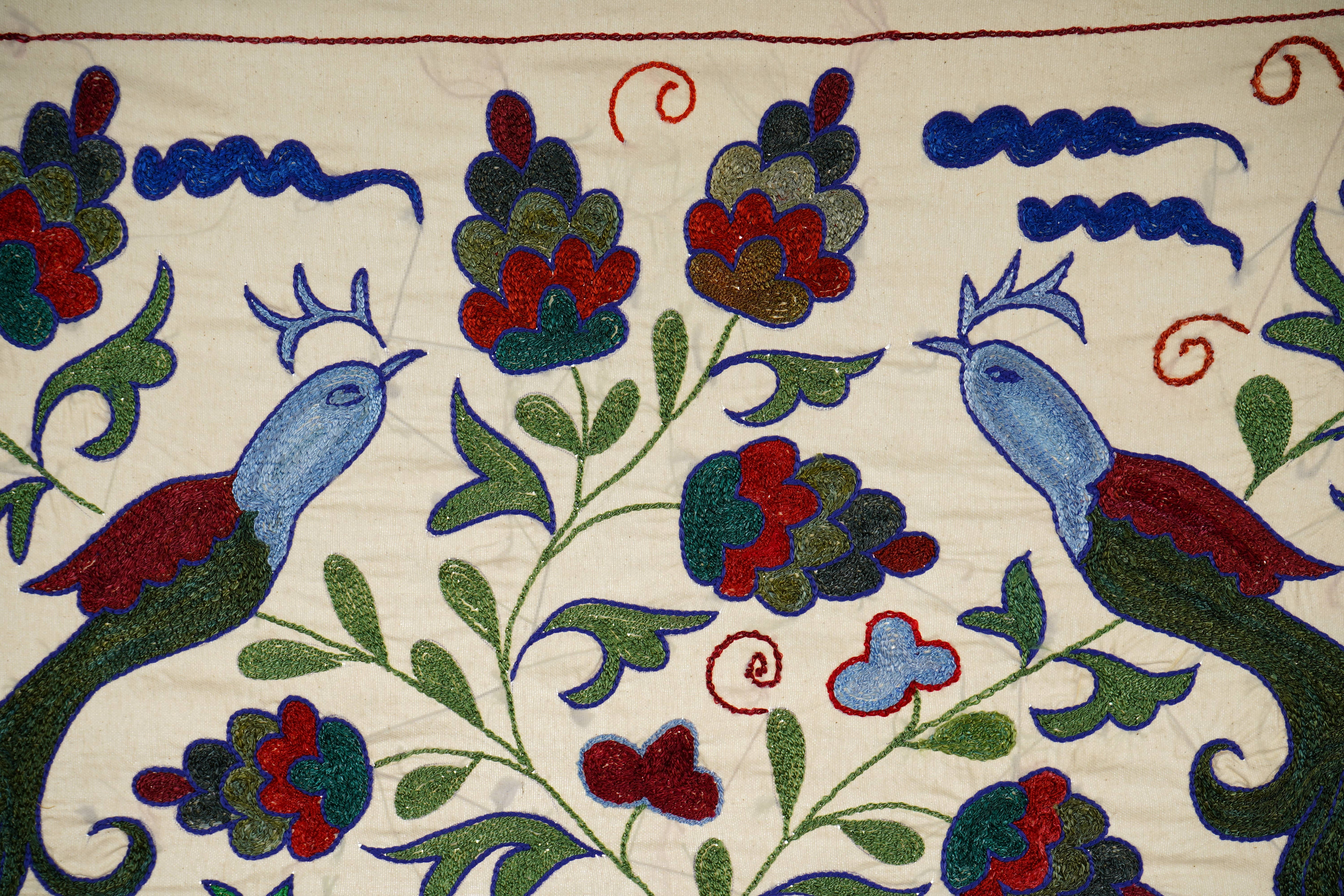 Suzani Wall Hanging & Tablecloth | 17'' x 33''