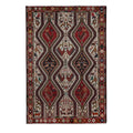 Vintage Turkish Soumac Kilim Rug 6'2'' x 9'5''