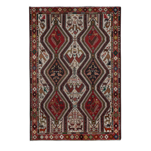 Vintage Turkish Soumac Kilim Rug 6'2'' x 9'5''