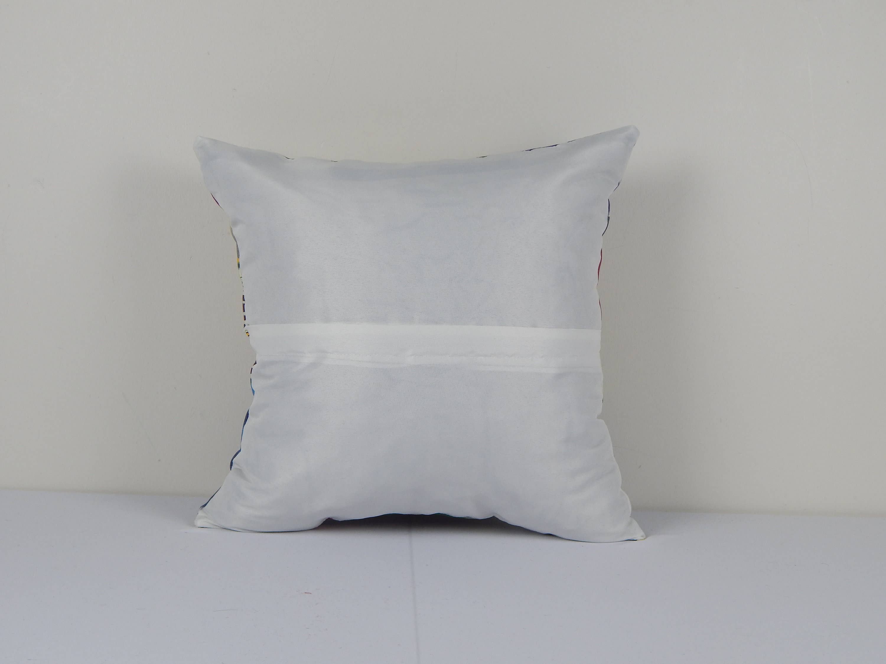 Silk Ikat Velvet Pillow Cover | 20'' x 20''