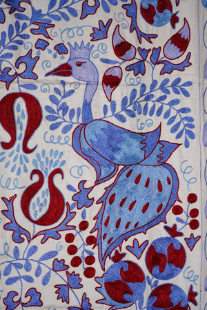 Suzani Wall Hanging & Bedspread | 3'6'' x 6'