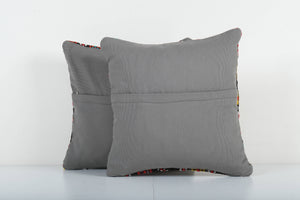 Kilim Pillow Cover Set of 2 | 16'' x 16''