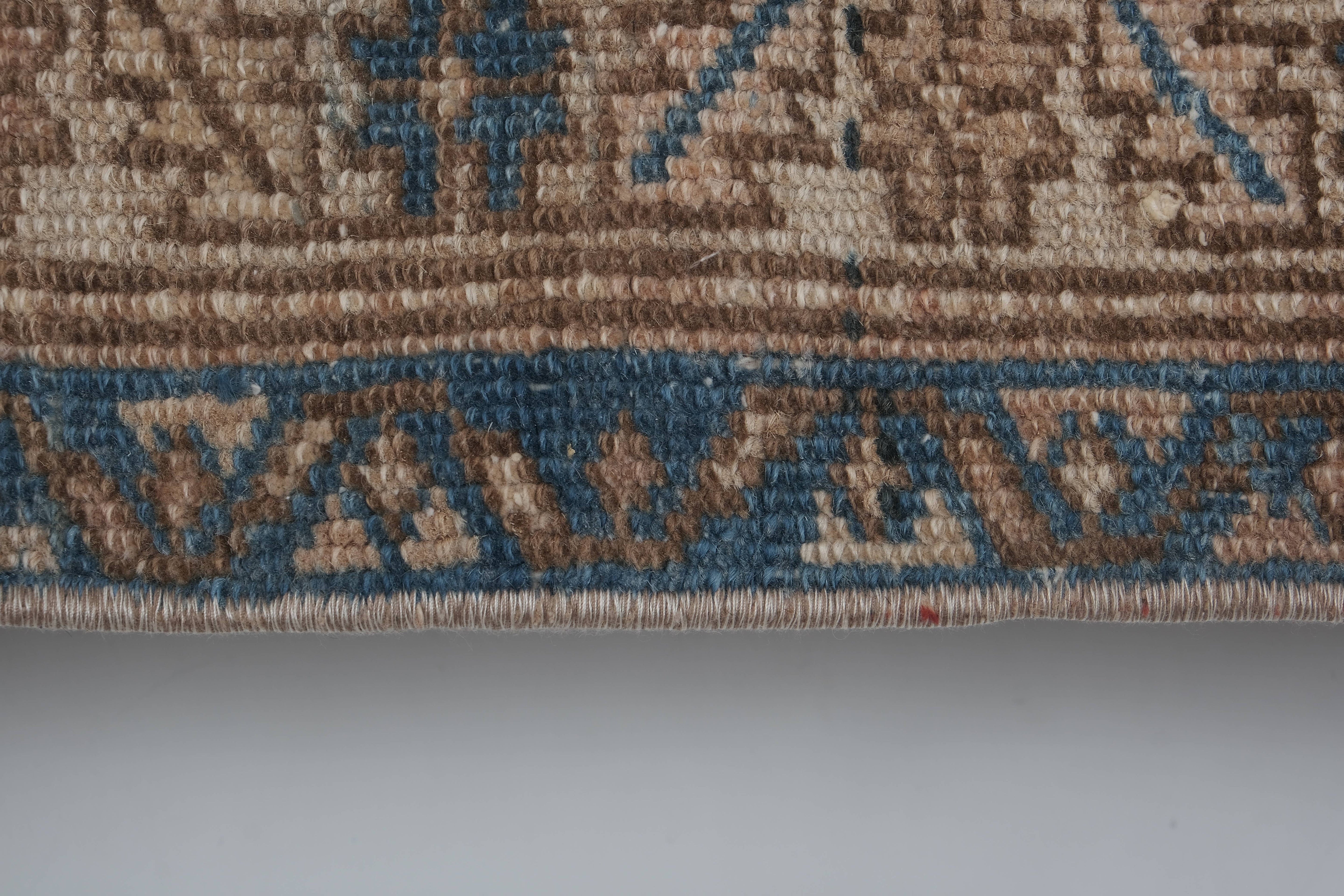 Vintage Turkish Anatolian Runner Rug 3'1'' x 12'4''