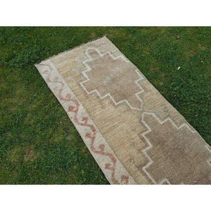 Vintage Turkish Runner Rug 2' x 11'5''
