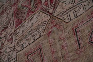 Vintage Soumac Kilim Rug 4' x 6'