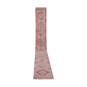 Vintage Oushak Runner 2'7'' x 24'1''
