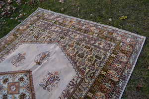 Vintage Oushak Rug 6'8'' x 9'4''