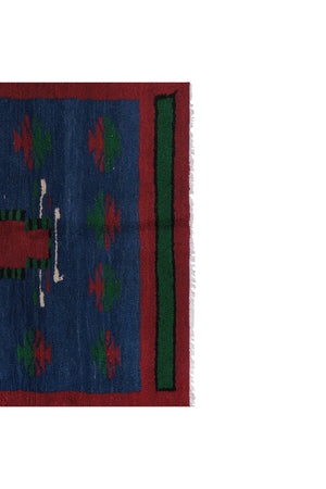 Vintage Turkish Tulu Rug 3'7'' x 5'3''