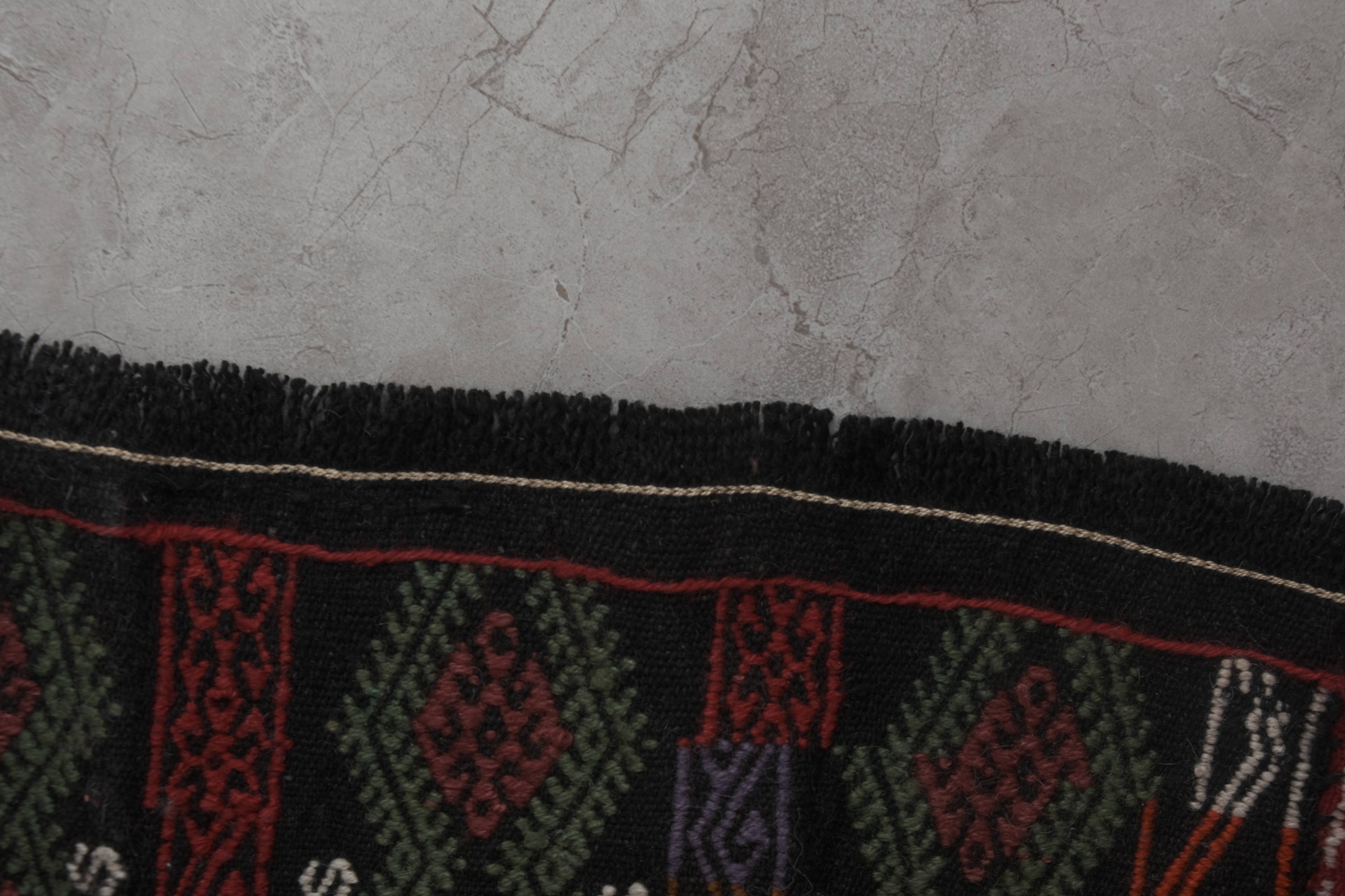 Vintage Kilim Runner 4' x 14'3''