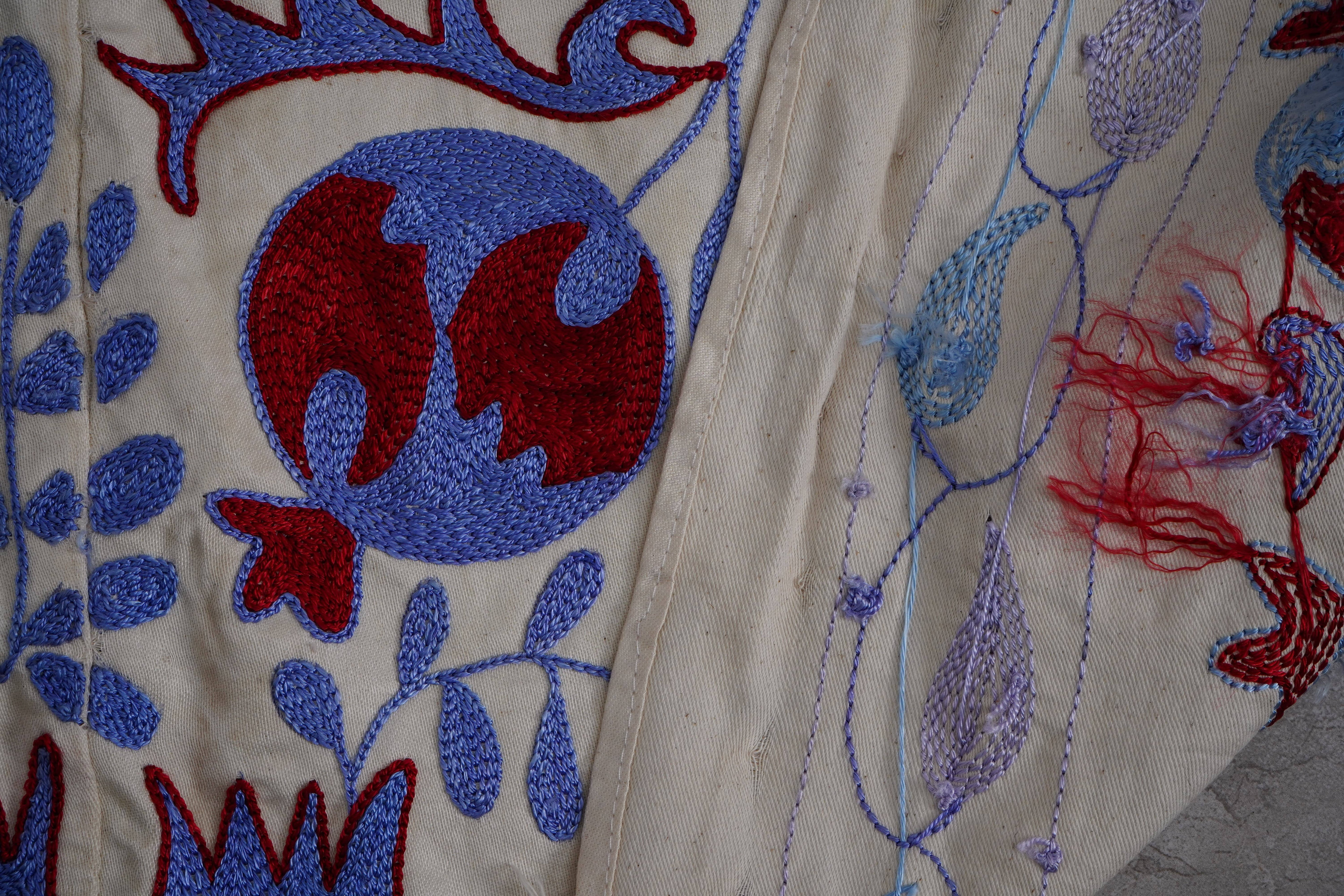 Suzani Wall Hanging & Bedspread | 3'6'' x 6'