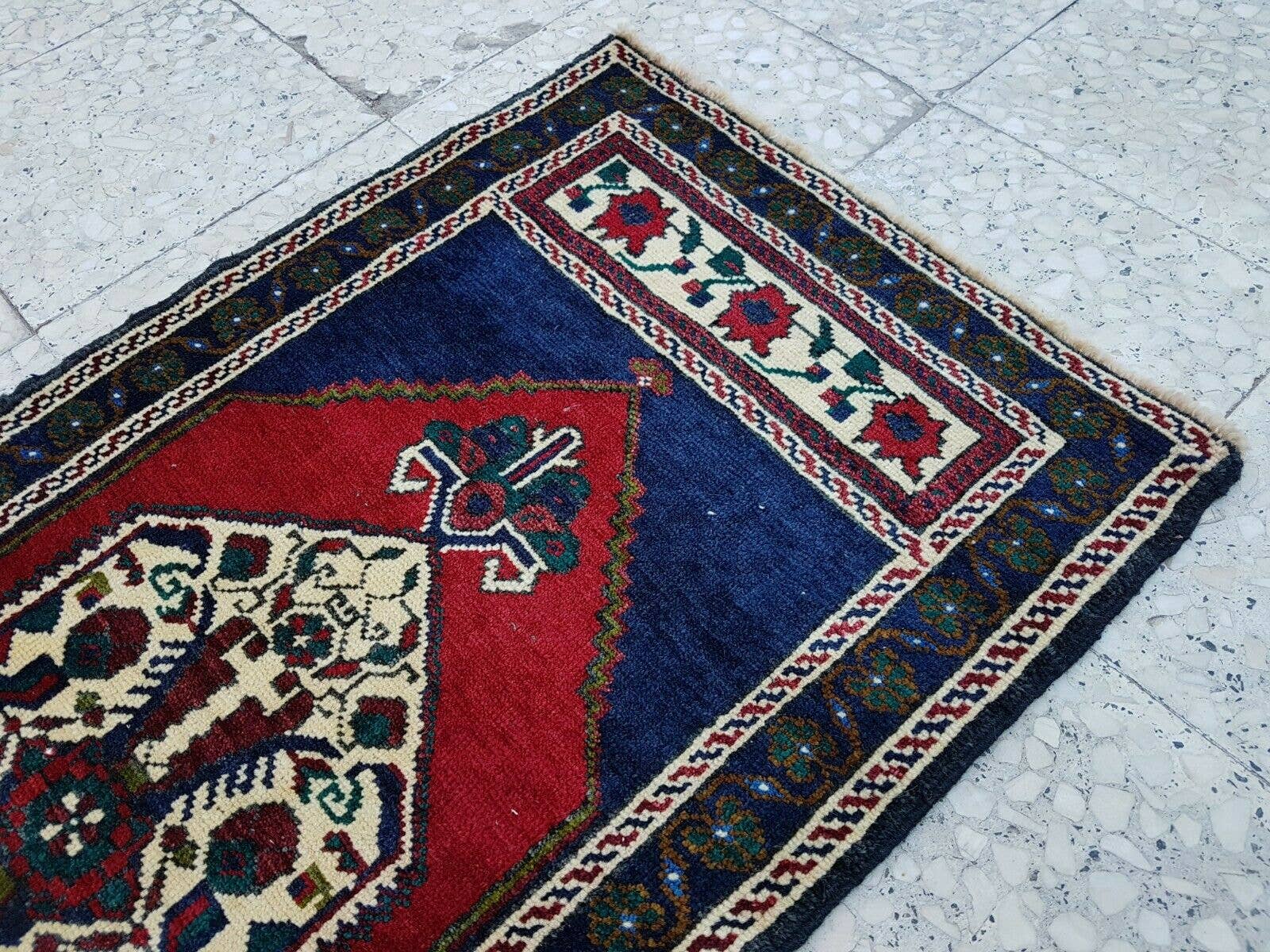 Vintage Yastik Rug 22'' x 49''
