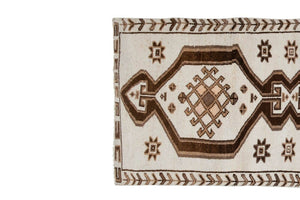 Vintage Herki Runner Rug 3'10'' x 12'1''