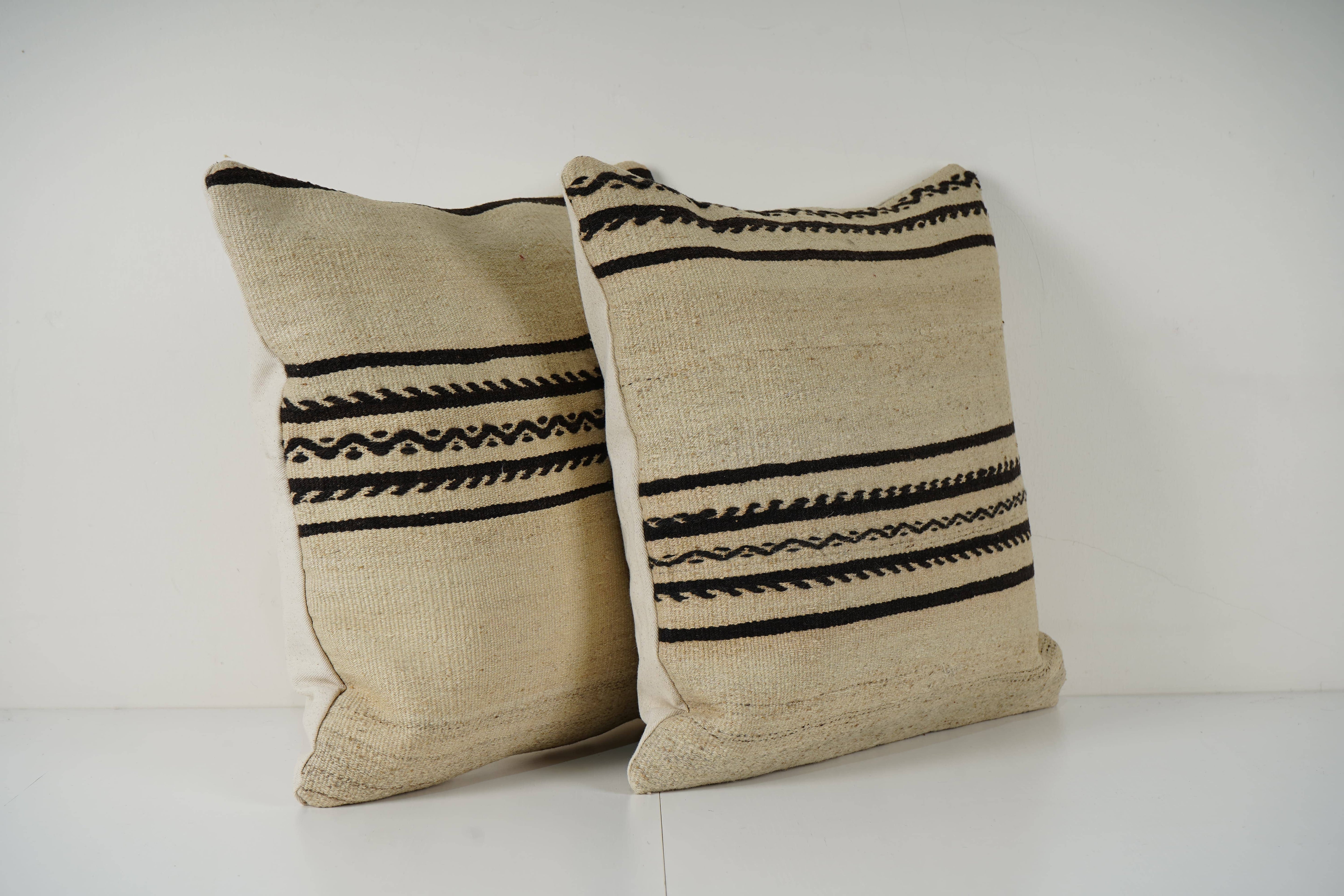 Kilim Pillow Cover Set of 2 | 20'' x 20''