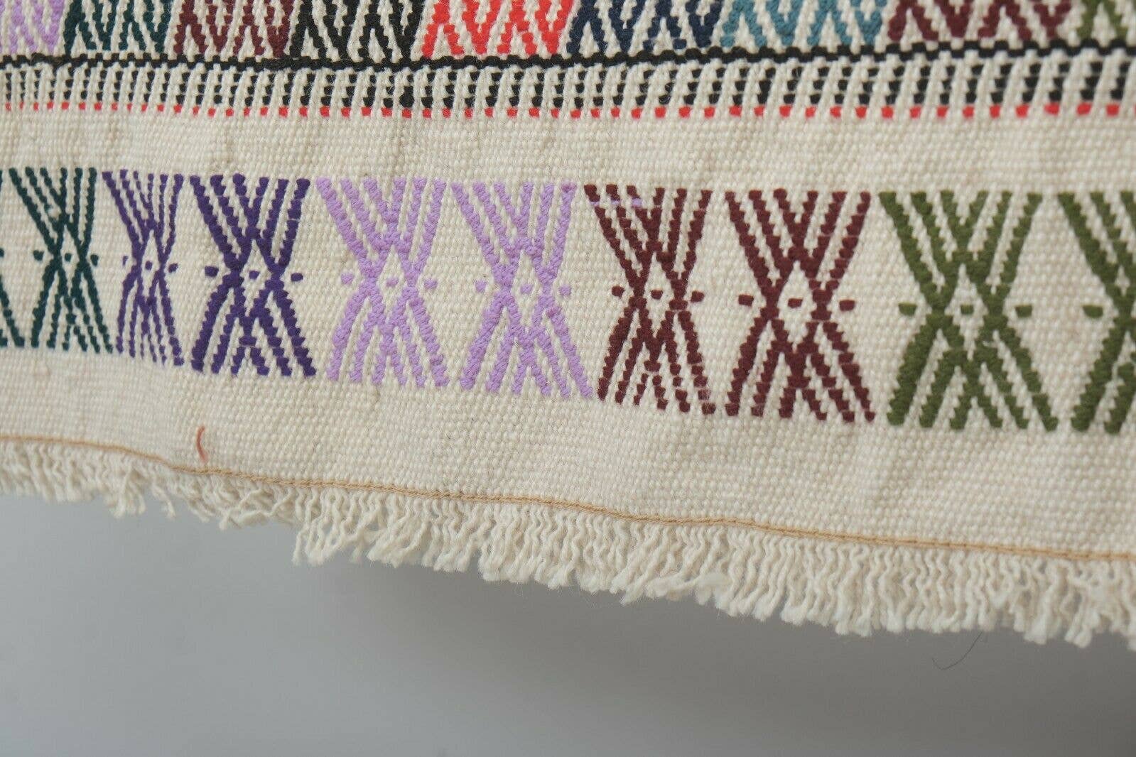 Vintage Turkish Karapinar Cicim Rug 5'11'' x 8'4''