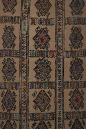 Vintage Turkish Kilim Rug 4'11'' x 7'3''