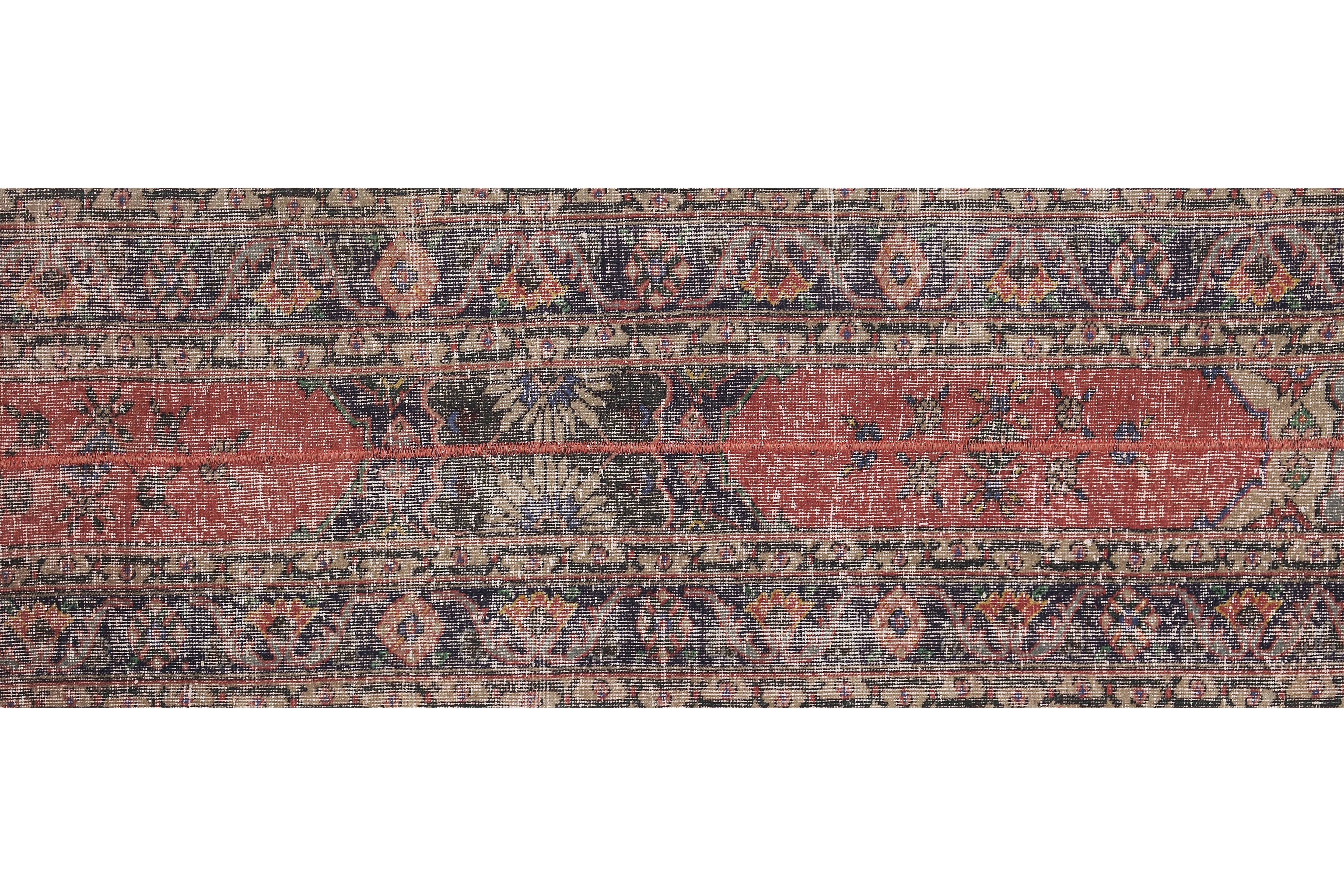 Vintage Turkish Runner Rug 2'2'' x 11'8''