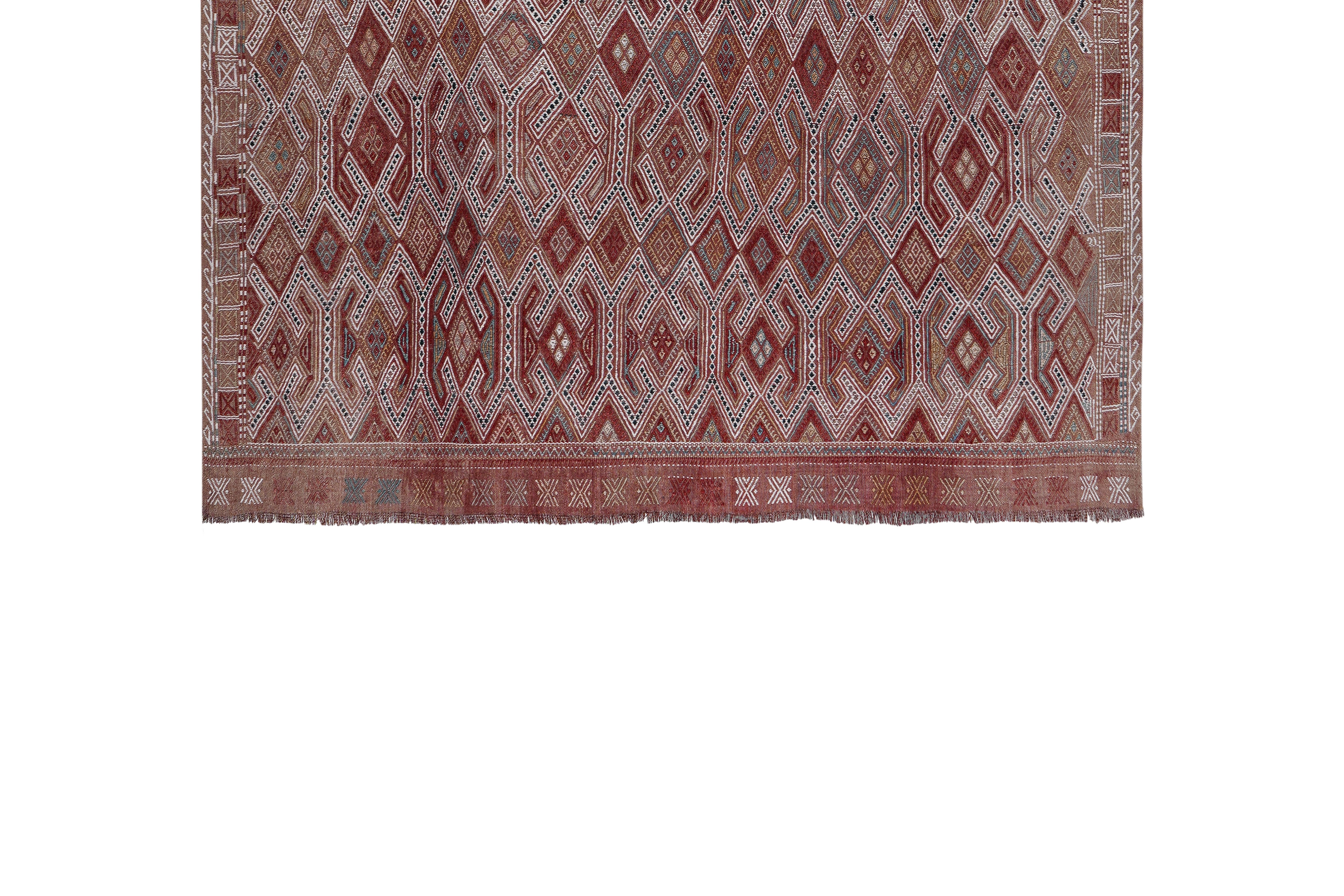 Vintage Kilim Rug 5'9'' x 8'