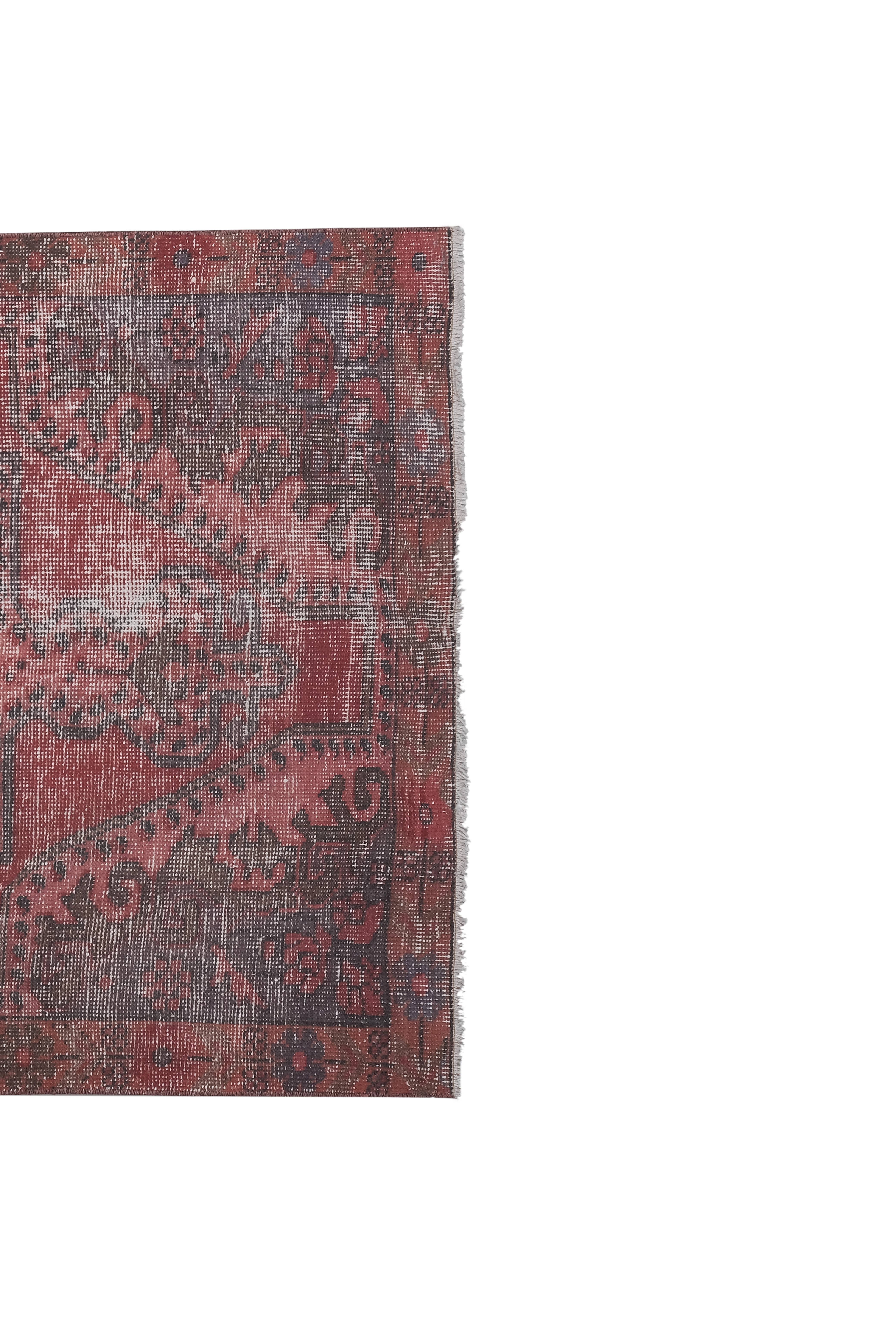Vintage Turkish Rug 4'1'' x 6'7''