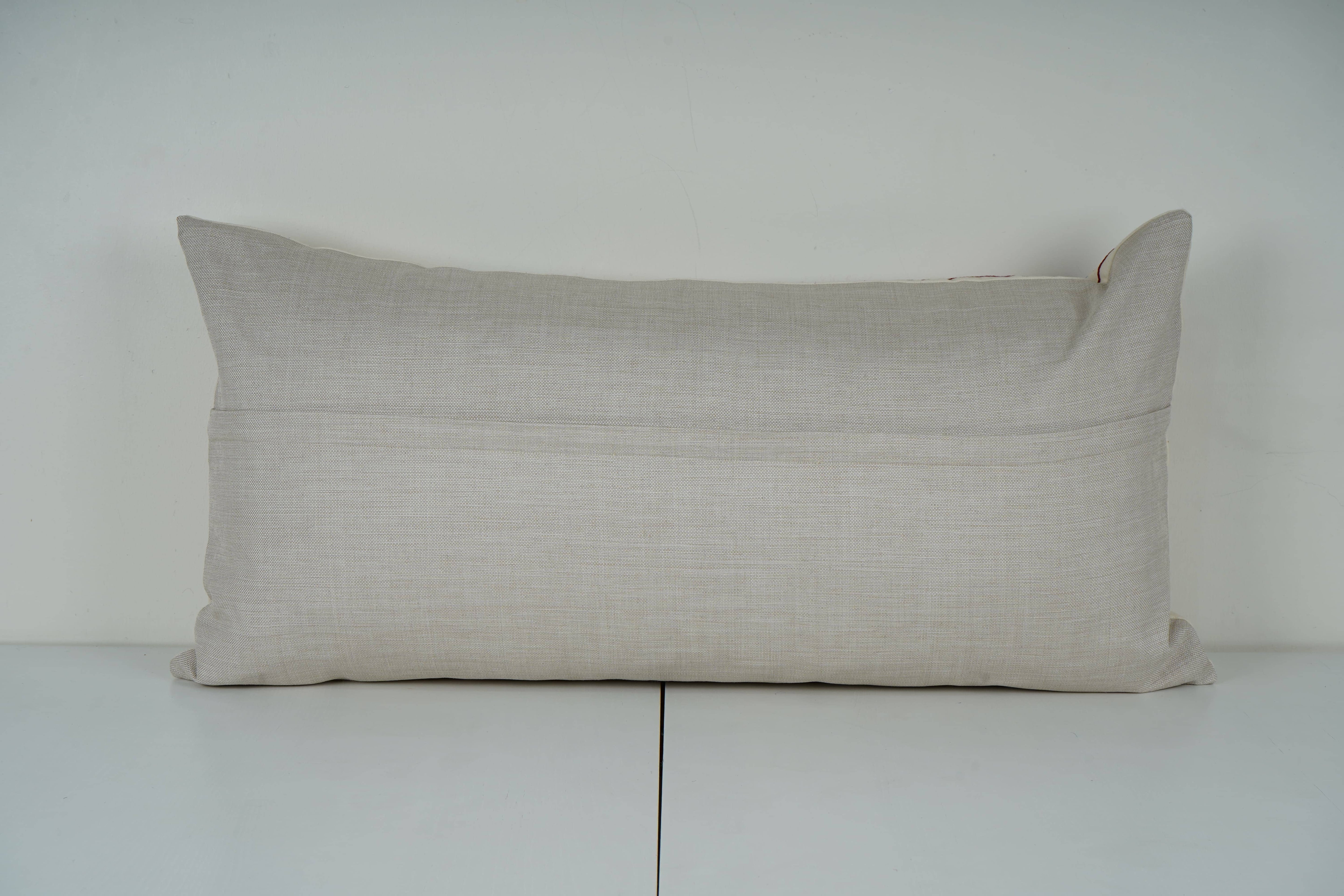Bird Suzani Bedding Pillow Cover | 17'' x 33''