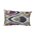 Silk Ikat Velvet Pillow Cover | 12'' x 20''