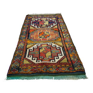 Vintage Yastik Rug 22'' x 39''