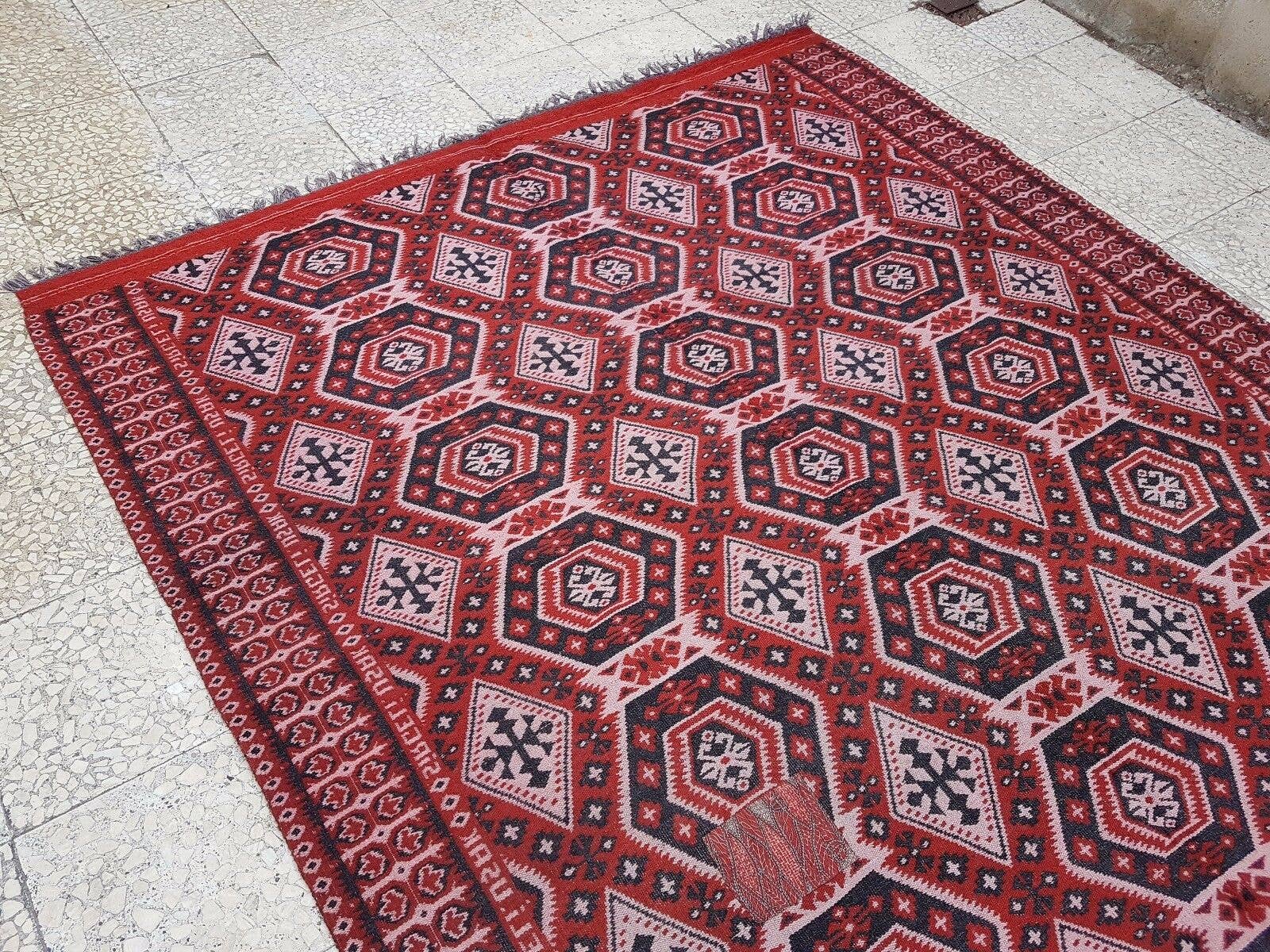 Vintage Turkish Rug 5'11'' x 9'