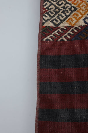 Vintage Turkish Kilim Runner 2'5'' x 20'8''