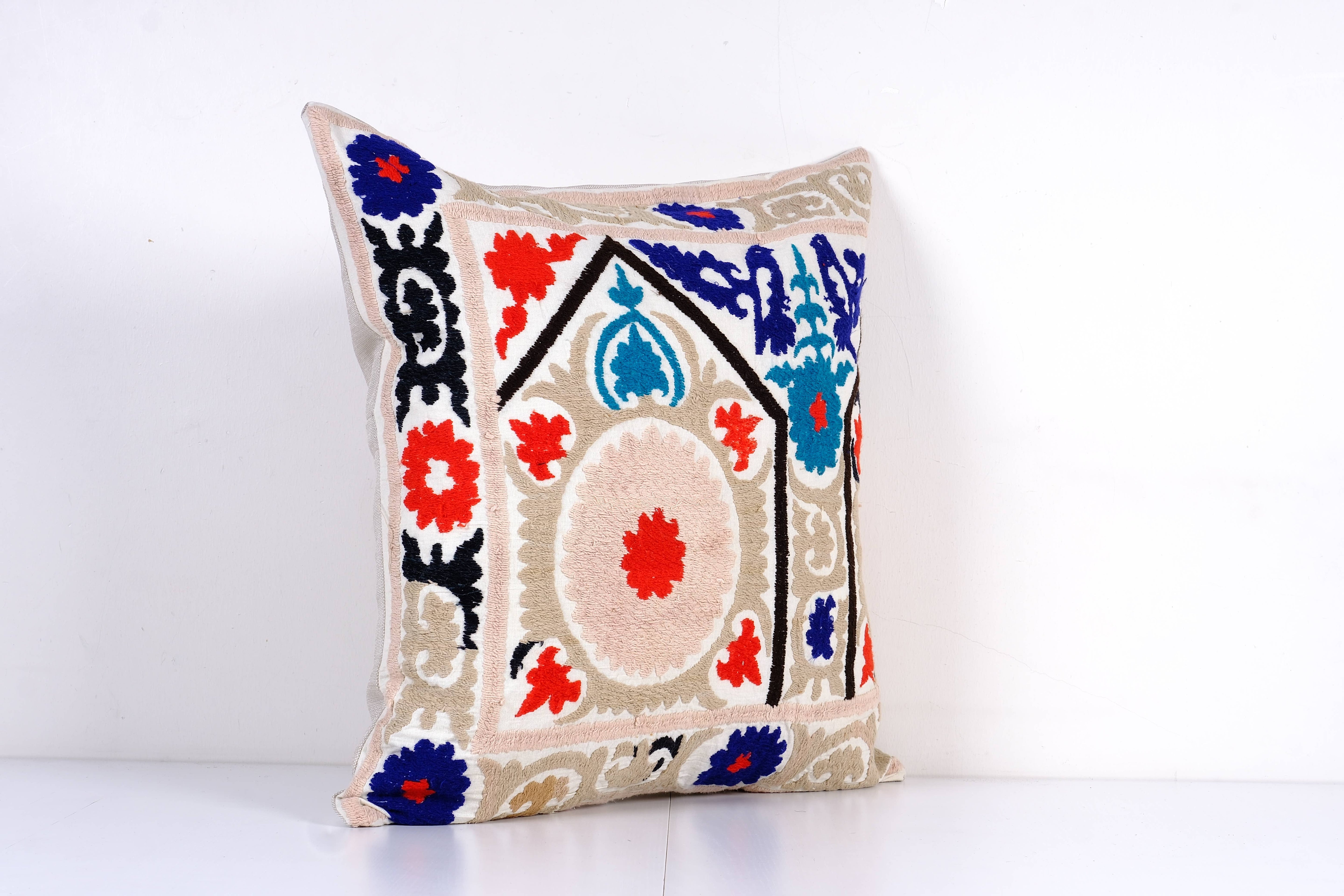 Suzani Pillow Cover | 22'' x 24''